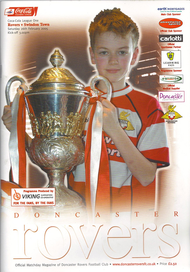 <b>Saturday, February 26, 2005</b><br />vs. Doncaster Rovers (Away)